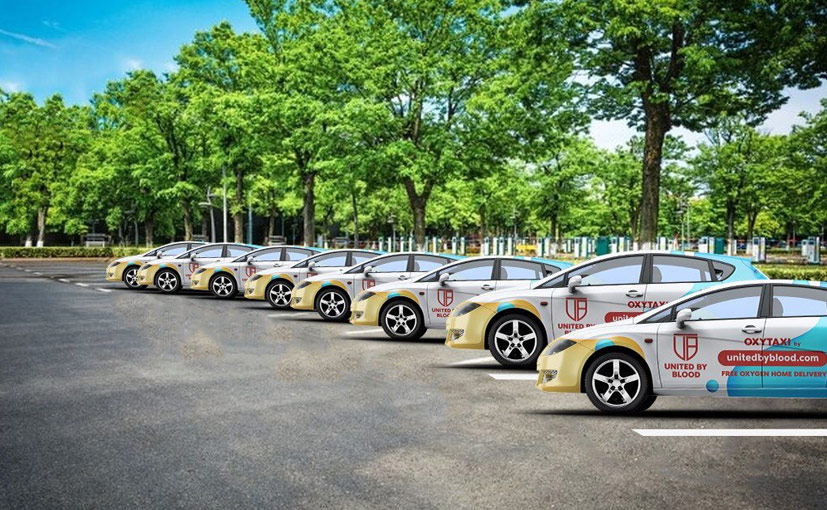 UnitedByBlood Launches OxyTaxi Service In Delhi Delivering Oxygen At Doorstep