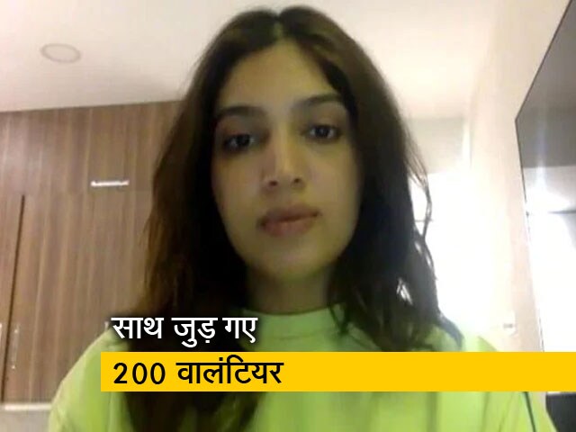 Video: सोशल मीडिया का उपयोग करके जरूरतमंदों की मदद कर रहीं भूमि पेडनेकर