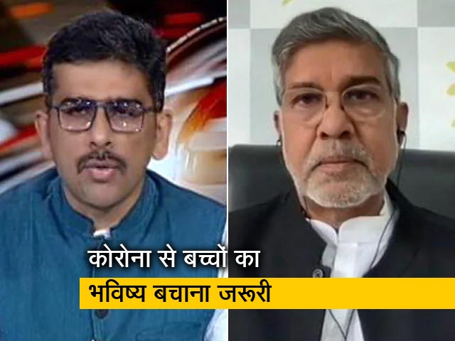 "कोरोना ने बच्चों की जिंदगी को झकझोर दिया": NDTV से बोले नोबेल विजेता कैलाश सत्यार्थी