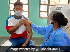 Rishabh Pant Gets First Dose Of Covid-19 Vaccine