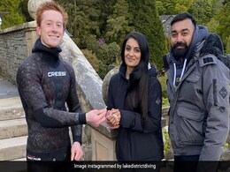 Diver Finds Lost Engagement Ring Of Indian-Origin Couple From England's Largest Lake Diver Finds Lost Engagement Ring Of Indian-Origin Couple From England's Largest Lake