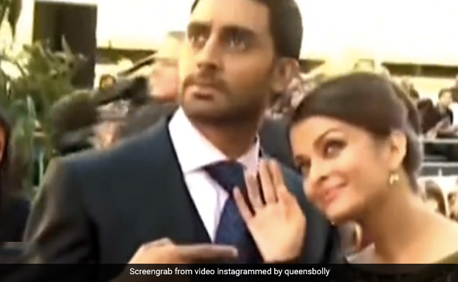 Oldie But Goldie: Abhishek Bachchan's Reply To Aishwarya Fan With "Marry Me" Sign Is Viral