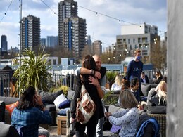 Cautious Hugging And Pints Indoors: Boris Johnson Eases England Lockdown Cautious Hugging And Pints Indoors: Boris Johnson Eases England Lockdown