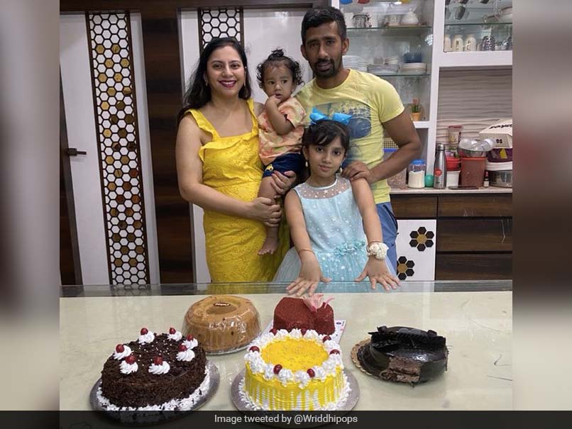 "Your Smile Lights Up My Life": Wriddhiman Saha's Cute Birthday Wish For Daughter Mia