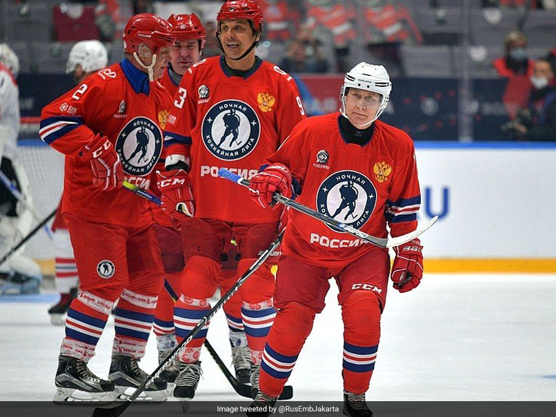 Watch: Russian President Vladimir Putin Scores 8 Goals In Ice Hockey Gala Match