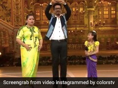 Bharti Singh का जंगल स्टेप देख Harsh Limbachiyaa ने उड़ाया मजाक, जजों ने लगाए ठहाके...Video