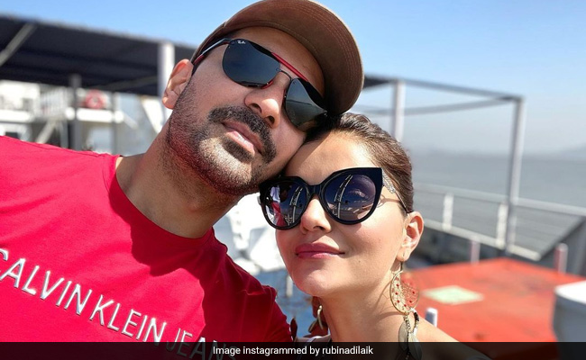 "One Month Of Not Being In Your Arms," Writes Rubina Dilaik For This Person - Easy Guess
