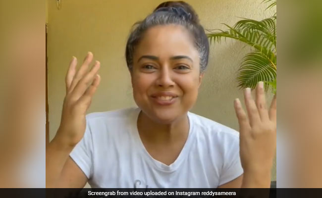 Actor Sameera Reddy Is COVID-Free Now. "Thankful That Our Family Is Safe," She Writes