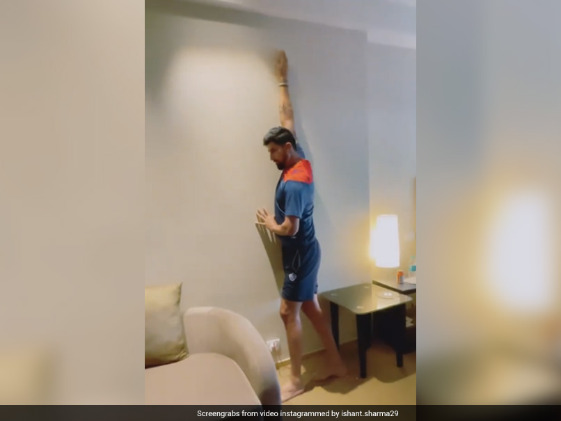 Watch: How Ishant Sharma Is Making Use Of His "Quarantine Time"