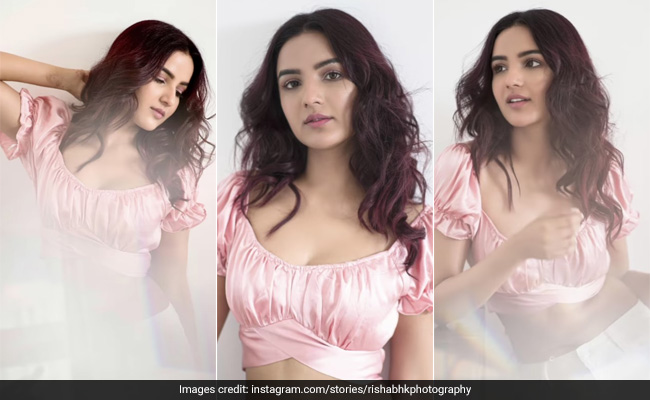 Summers Are All About Chic Crop Tops For Jasmin Bhasin
