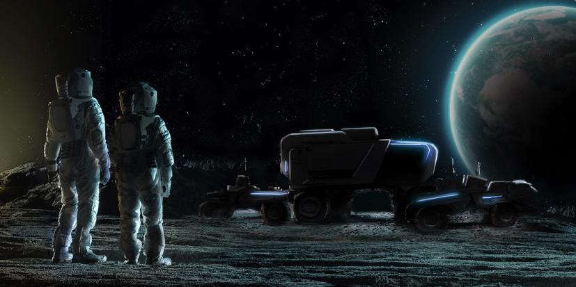 GM Shows Off Lunar Rover After Teasing It Last Year
