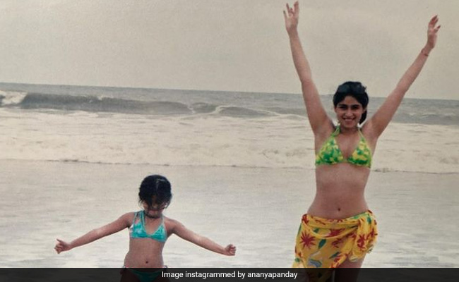 Ananya Panday's Throwback Post Is Proof That She Got Her Love For Bikinis From Her Mama
