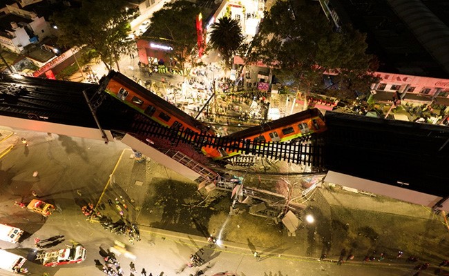 "They Found His Cellphone": Desperate Searches After Mexico Metro Collapse