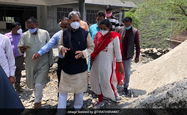 Uttarakhand Chief Minister Visits Areas Hit By Cloudburst, Assesses Damage