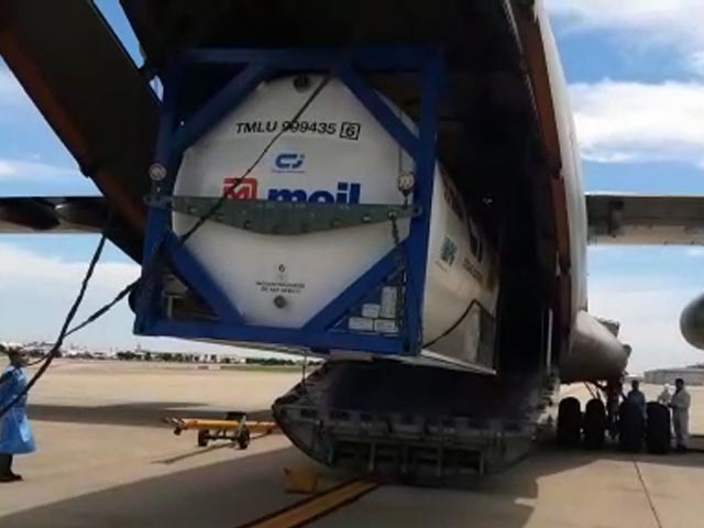 Oxygen Tankers Flown From Thailand To Telangana Amid Covid Fight
