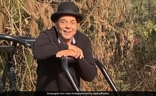 धर्मेंद्र ने फार्महाउस से शेयर किया Video, बोले- पथरीली धरती पे खेती, हथेली पे सरसों जमाना....