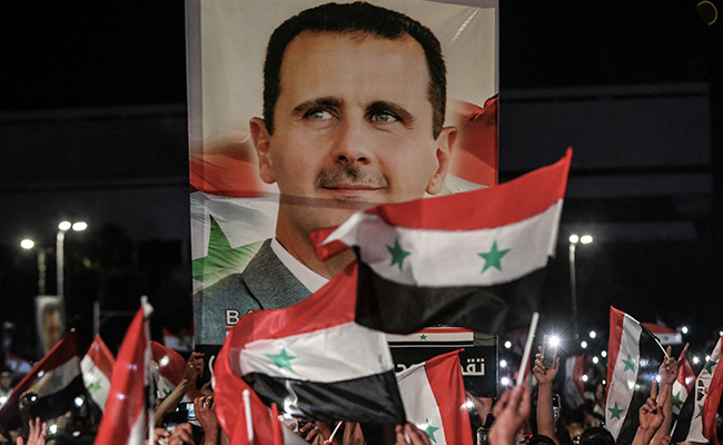 Bashar Al-Assad Re-Elected As Syrian President For 4th Term