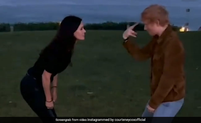So No One Told You The Monica-Ross Dance 2.0 Was Gonna Be This Way? Swap Ross For Ed Sheeran