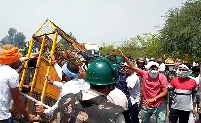 Case Against 350 Farmers Over Violence During Protests In Haryana