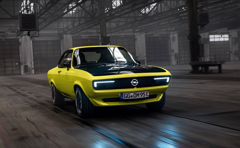 Opel&rsquo;s Manta GSe ElektroMOD Is Every Bit Retro And Futuristic