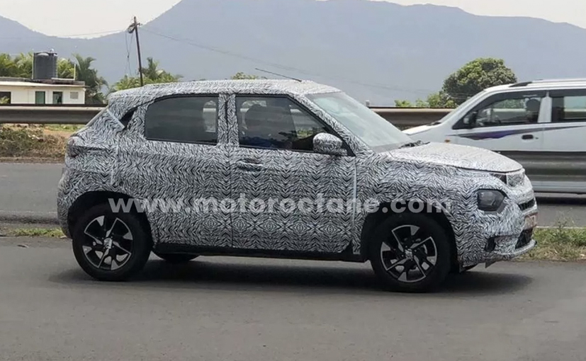 Near-Production Tata HBX Spotted Testing