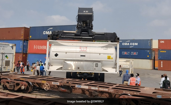 Amid Covid surge, Oxygen Express From Jharkhand Reaches Bengaluru