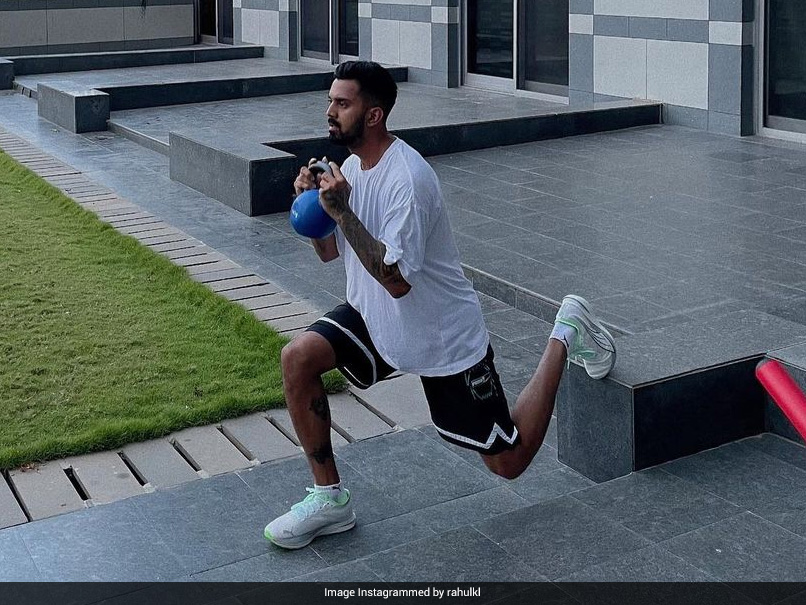 KL Rahul Shares Workout Pics On Instagram, Athiya Shetty Reacts