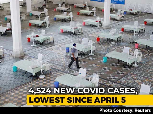 Delhi's Daily Covid Cases Fall Below 5,000, First Since April 5