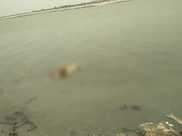 Now Half-Burnt Bodies Found Floating In Ganga Near Varanasi Now Half-Burnt Bodies Found Floating In Ganga Near Varanasi