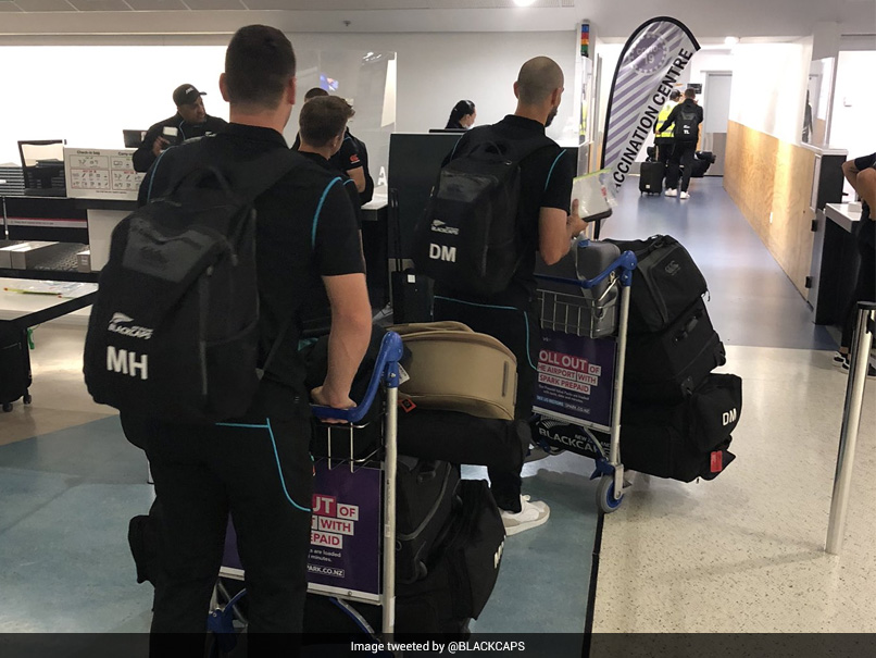 England vs New Zealand: New Zealand Players And Staff Leave For UK