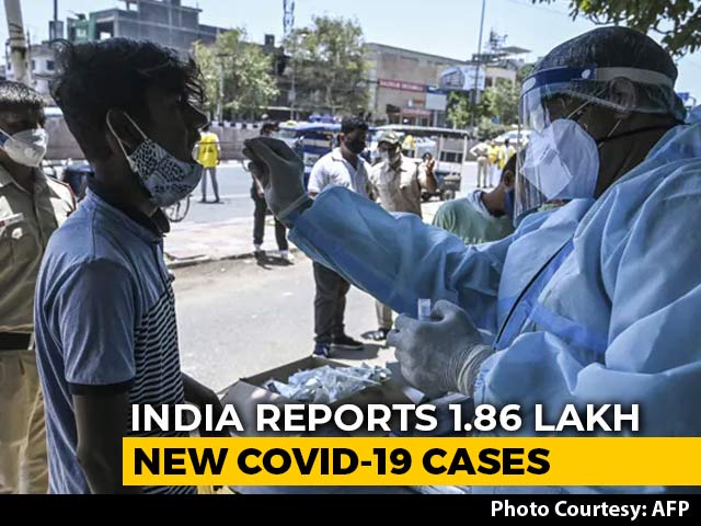 1.86 Lakh New COVID-19 Cases In 24 Hours, Lowest In 44 Days; 3,660 Deaths