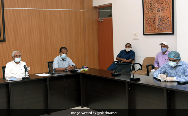 Nitish Kumar Holds Meet On Cyclone Yaas; Tells Officials To Remain Alert