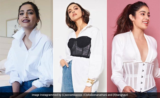 5 Unique Ways Bollywood Dress Up Their White Shirts With Blue Jeans