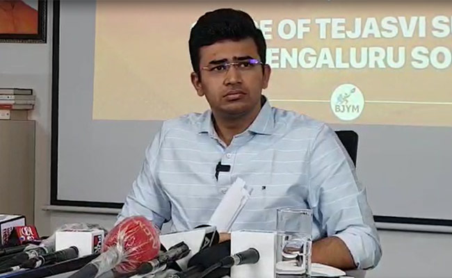 Why BJP's Tejasvi Surya Is Not On Party's Star Campaigners' List