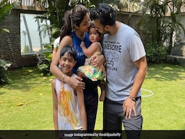 Watch: Adorable Video Of Shilpa Shetty's Kids Sharing Nariyal Pani Will Melt Your Heart Watch: Adorable Video Of Shilpa Shetty's Kids Sharing Nariyal Pani Will Melt Your Heart