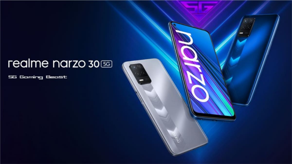 48MP कैमरा और 5,000mAh बैटरी के साथ Realme Narzo 30 5G लॉन्च, जानें कीमत