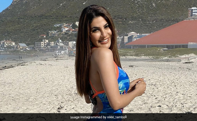 <i>Khatron Ke Khiladi</i>: Nikki Tamboli Sets Instagram Ablaze With Cape Town Pics