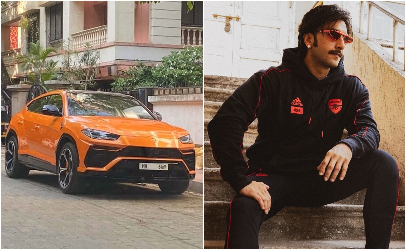 Actor Ranveer Singh Brings Home The Lamborghini Urus Pearl Capsule Edition