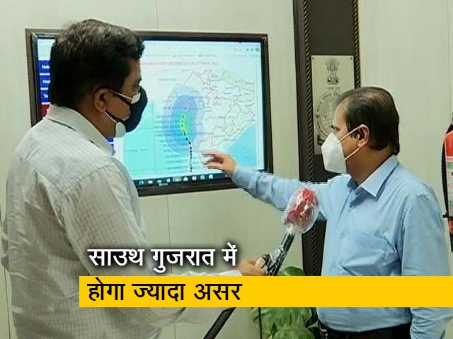 चक्रवात ताउते का गुजरात के पोरबंदर और महुआ के बीच होगा लैंडफॉल