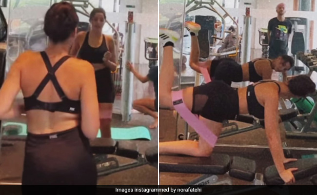 जिम में Nora Fatehi ने किया जबरदस्त Belly Dance, फैन्स रह गए हैरान- देखें Video
