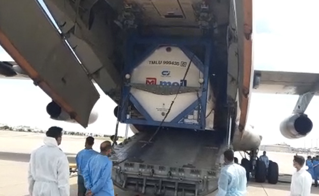 Oxygen Tankers Flown From Thailand To Telangana Amid Covid Fight