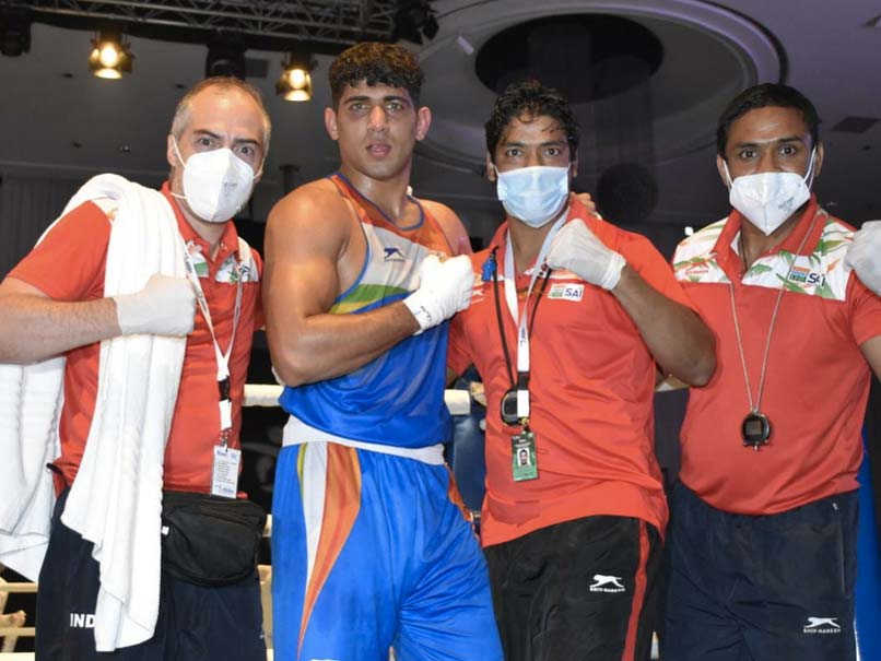 Asian Boxing Championships 2021 Men's Finals Highlights: Sanjeet Wins Gold; Amit Panghal, Shiva Thapa Bag Silver