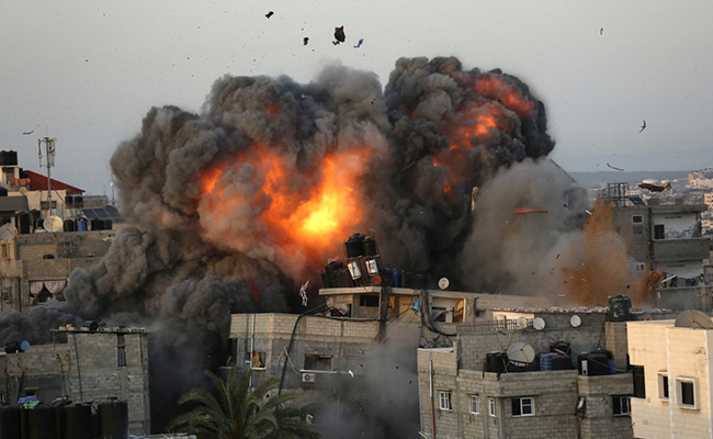 Gaza Pummelled By Fresh Israeli Strikes, More Than 200 Dead In A Week