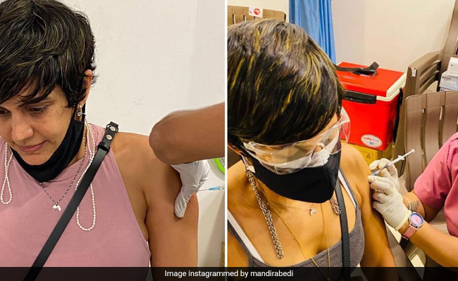 What Mandira Bedi Wrote After Getting Her Second Dose Of COVID-19 Vaccine