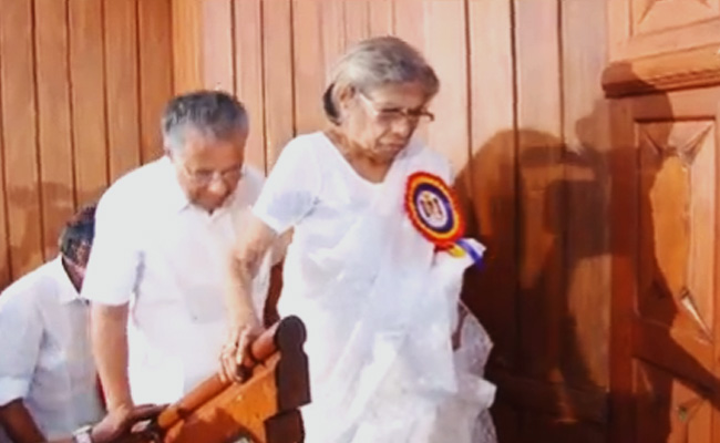 Veteran Leader KR Gouri Amma Dies: "Among Those Who Laid Foundation Of Modern Kerala"