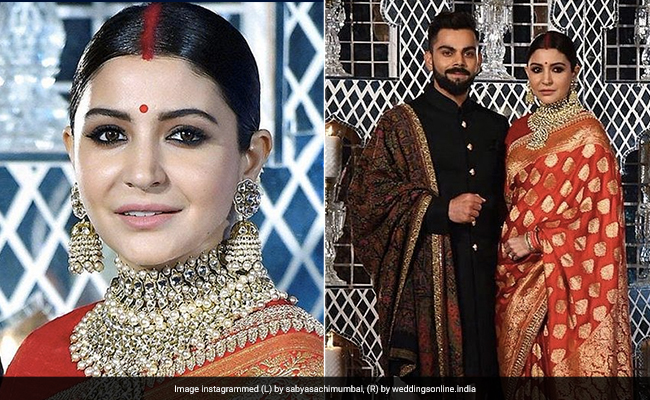 Anushka Sharma Reception Saree: Pick A Benarasi Saree For Your ...