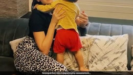 Natasa Stankovic Introduces Son Agastya To His New Buddy