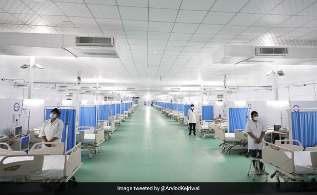 Delhi's Iconic Ram Leela Maidan Turns Into 500-ICU Bed Facility
