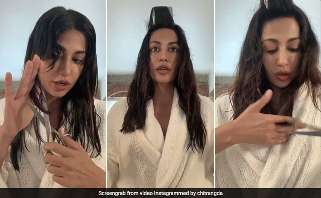 Chitrangda Singh Turns Lockdown Hairstylist With Her DIY Haircut And We’re Totally Inspired