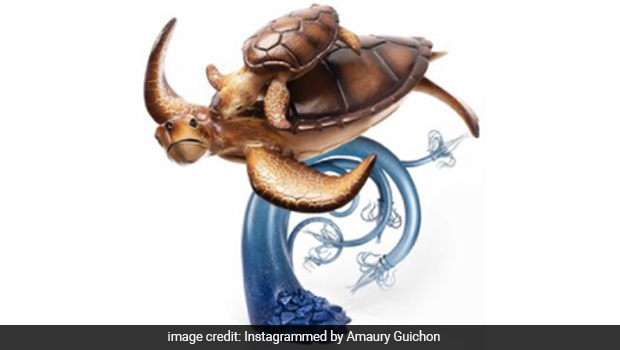 Chef Makes Sea Turtle From Chocolate; Internet Wonders How Is He Going To Eat